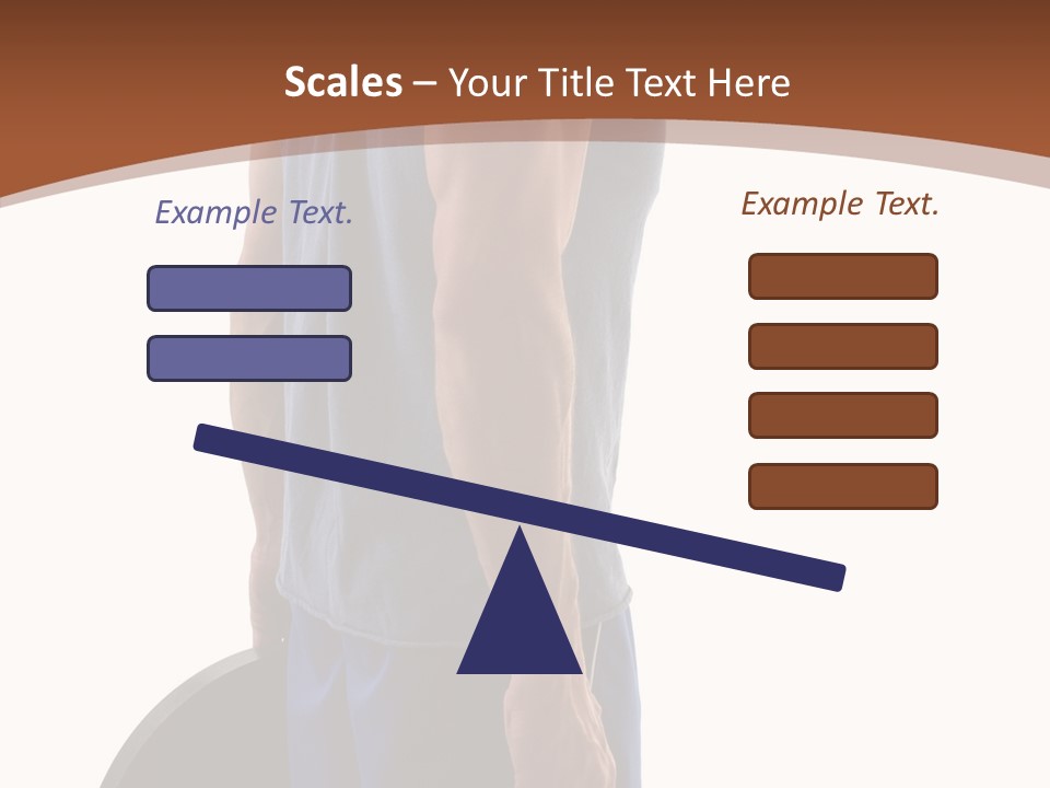 White Background Hold Assist PowerPoint Template