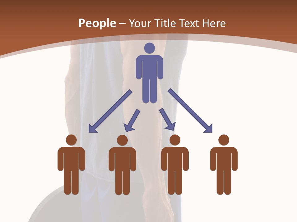 White Background Hold Assist PowerPoint Template