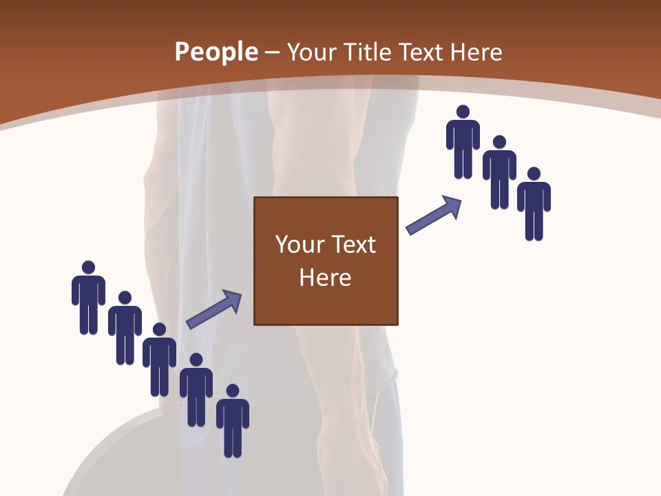 White Background Hold Assist PowerPoint Template