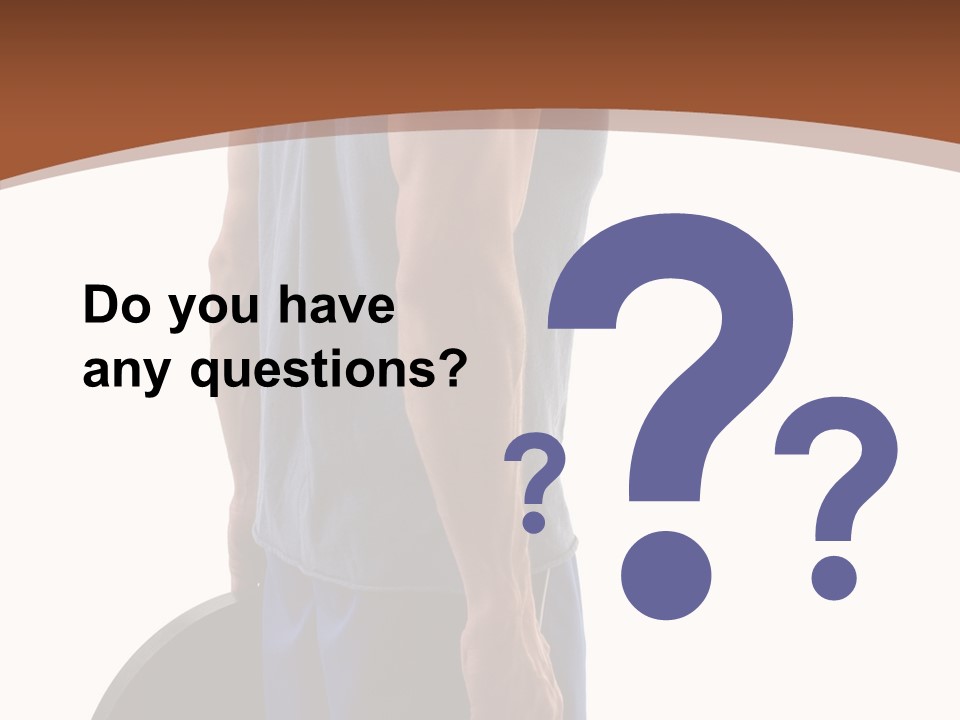 White Background Hold Assist PowerPoint Template