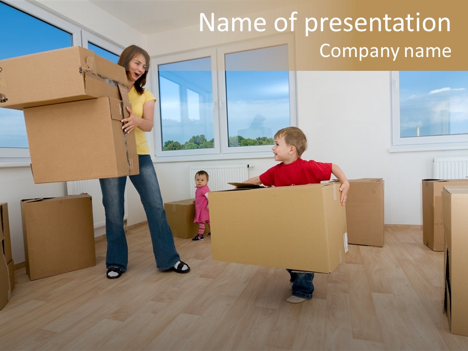 Assistance Young Sharing PowerPoint Template