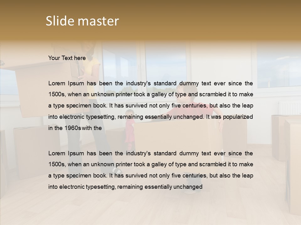 Assistance Young Sharing PowerPoint Template