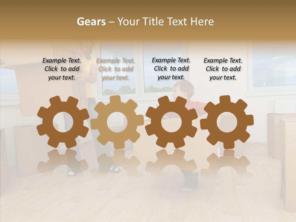 Assistance Young Sharing PowerPoint Template