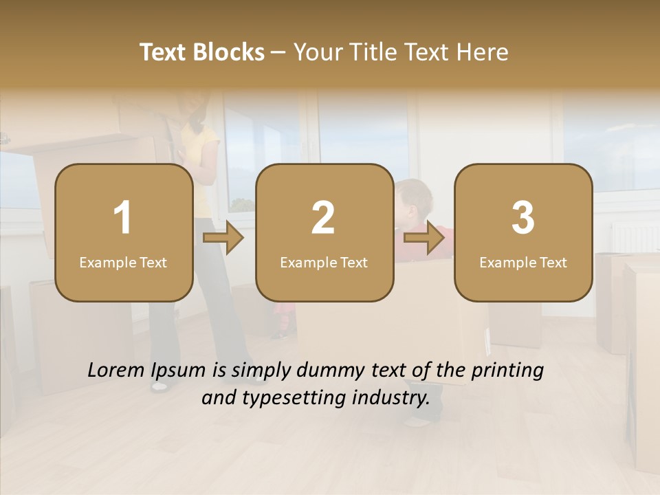 Assistance Young Sharing PowerPoint Template