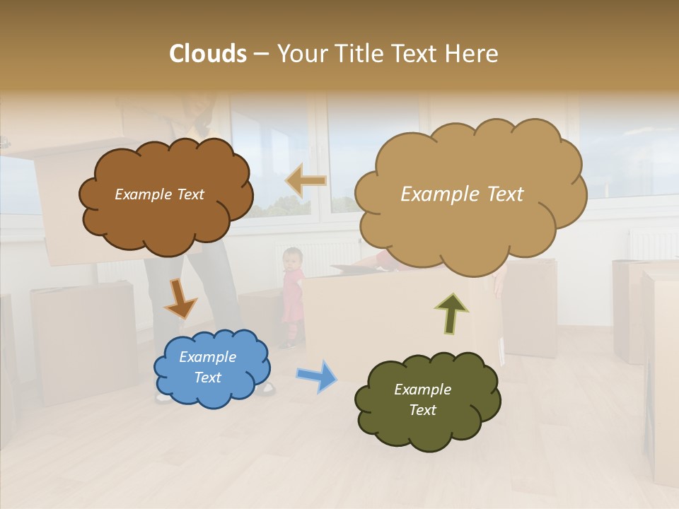 Assistance Young Sharing PowerPoint Template