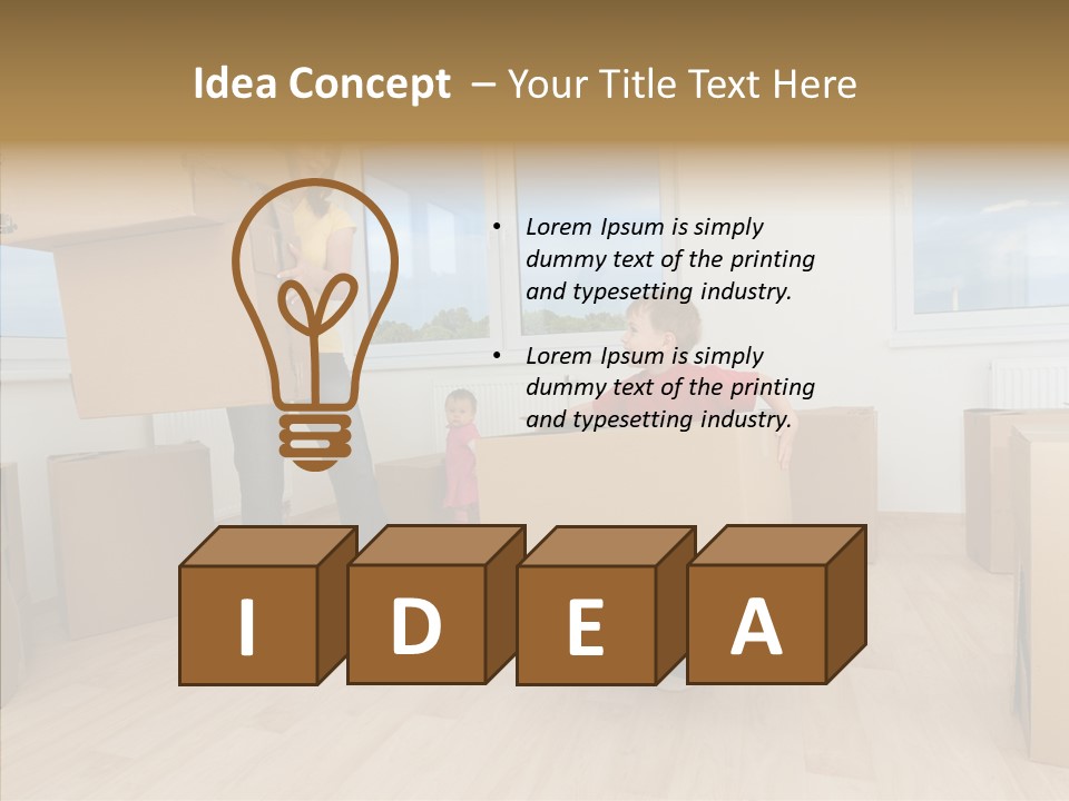 Assistance Young Sharing PowerPoint Template