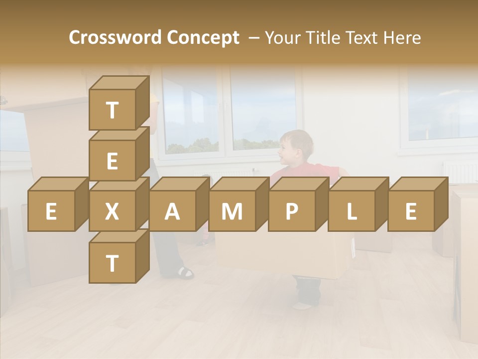 Assistance Young Sharing PowerPoint Template