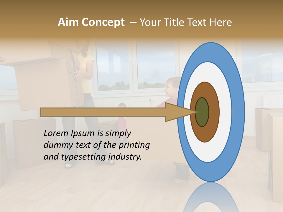 Assistance Young Sharing PowerPoint Template