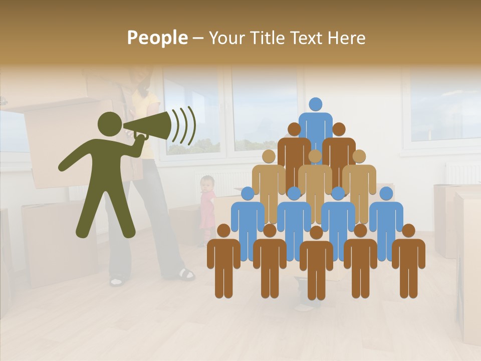 Assistance Young Sharing PowerPoint Template