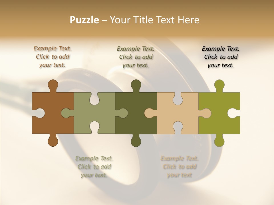 Senior  Togetherness White PowerPoint Template