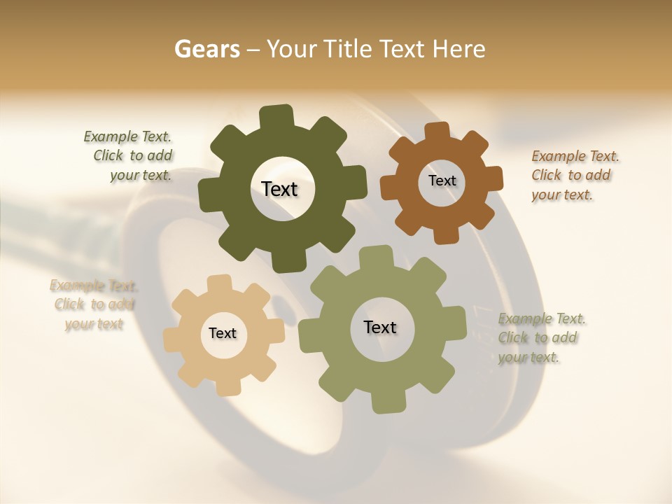 Senior  Togetherness White PowerPoint Template