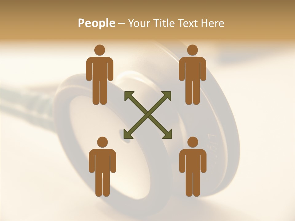 Senior  Togetherness White PowerPoint Template