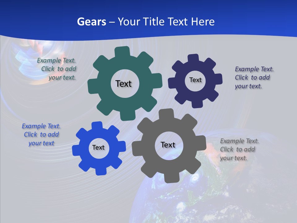 Caregiver Grandmother Help PowerPoint Template