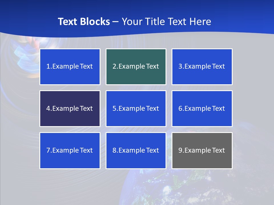 Caregiver Grandmother Help PowerPoint Template