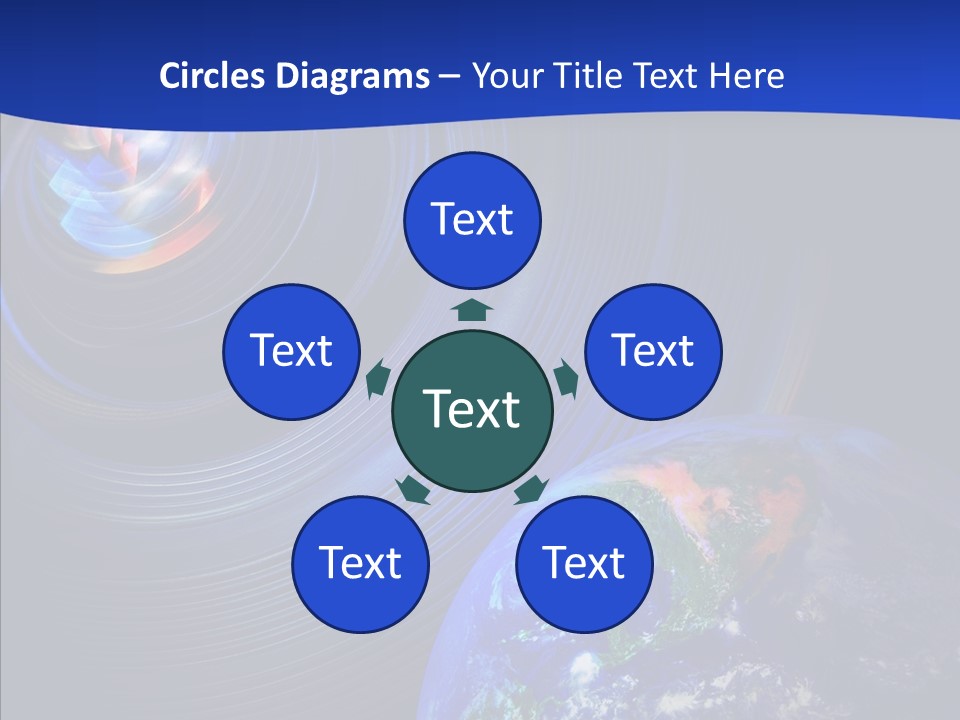 Caregiver Grandmother Help PowerPoint Template