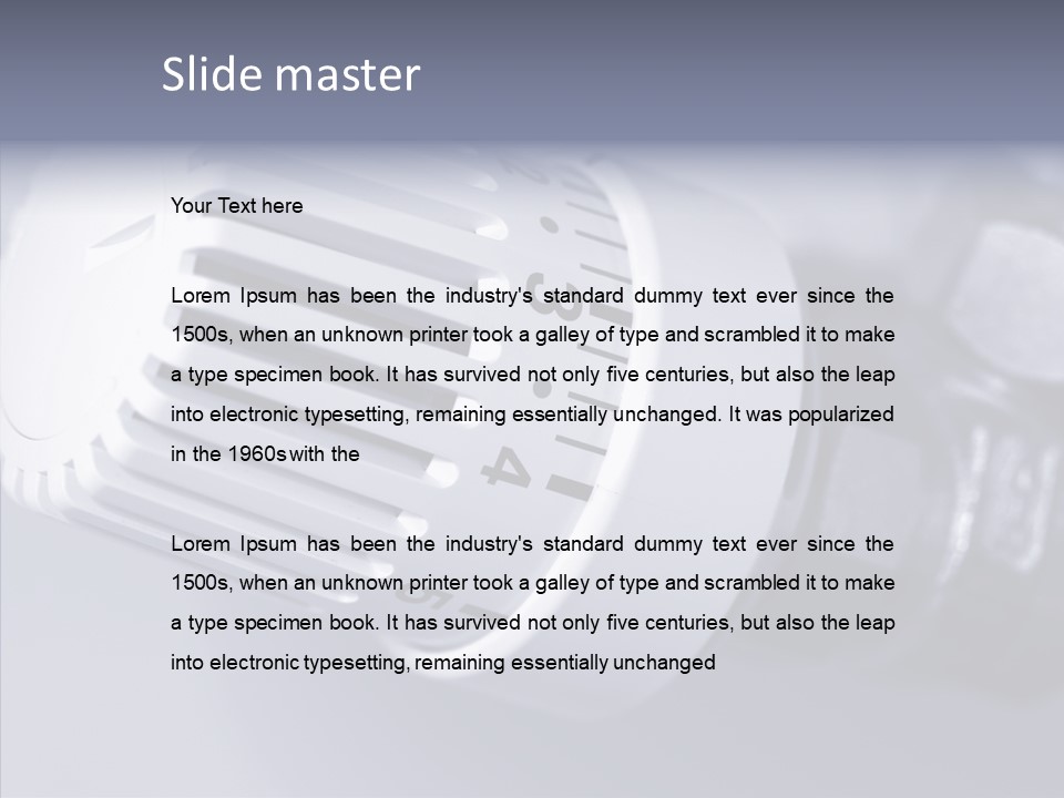 Care Grandmother Close Up PowerPoint Template