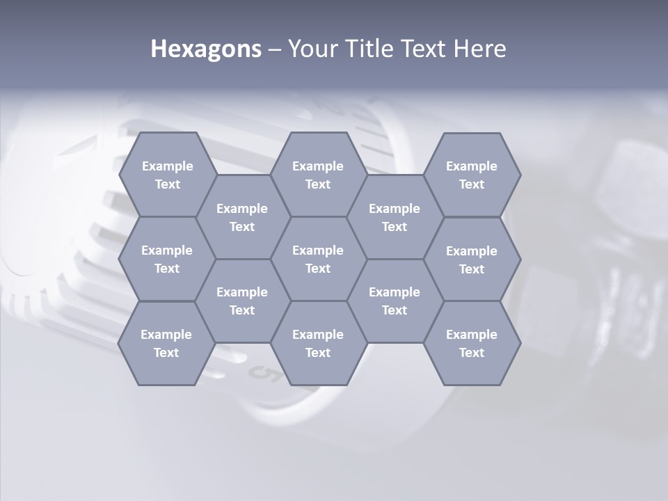 Care Grandmother Close Up PowerPoint Template