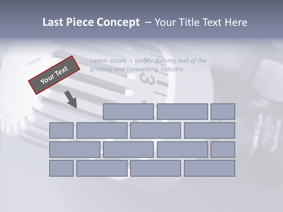 Care Grandmother Close Up PowerPoint Template