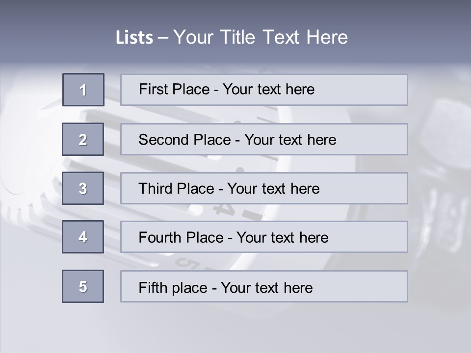 Care Grandmother Close Up PowerPoint Template