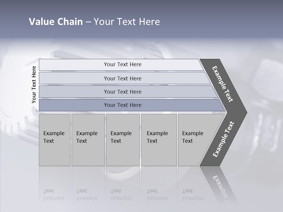 Care Grandmother Close Up PowerPoint Template