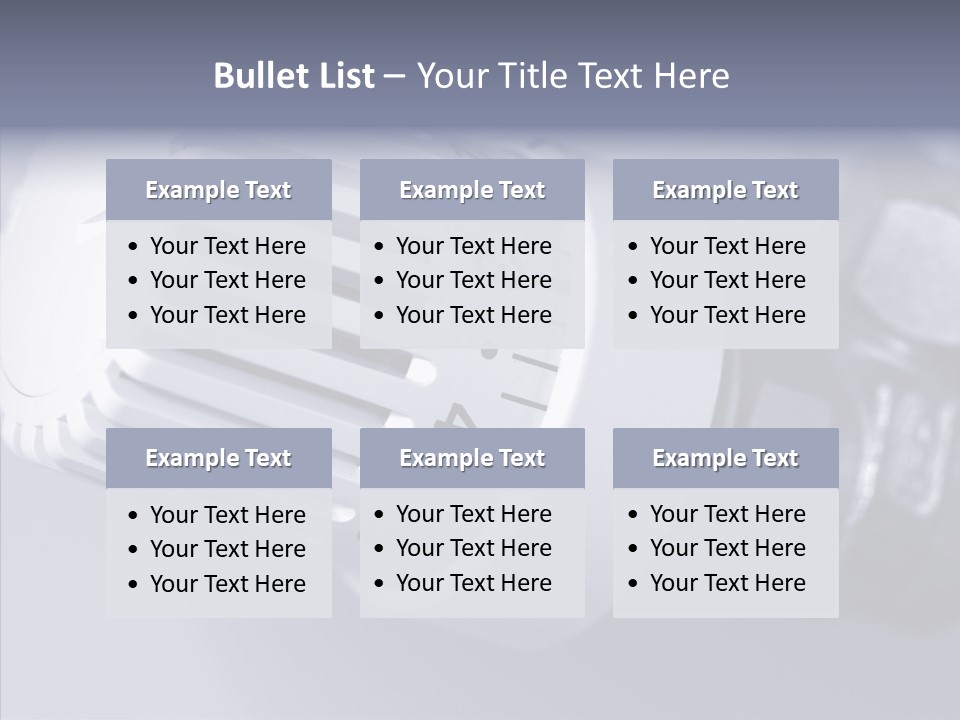 Care Grandmother Close Up PowerPoint Template