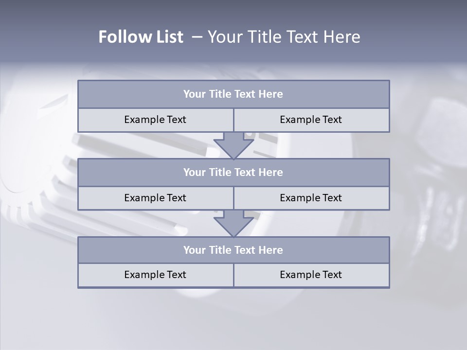 Care Grandmother Close Up PowerPoint Template