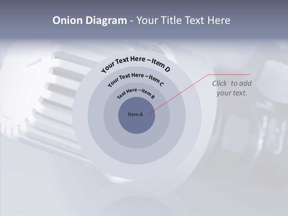 Care Grandmother Close Up PowerPoint Template