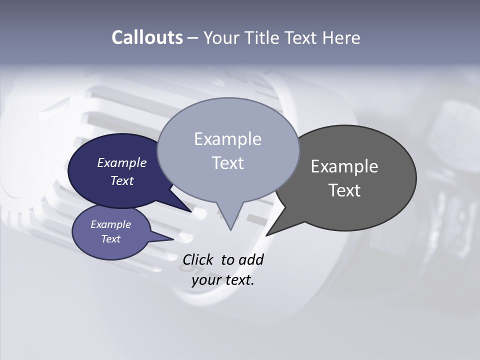 Care Grandmother Close Up PowerPoint Template