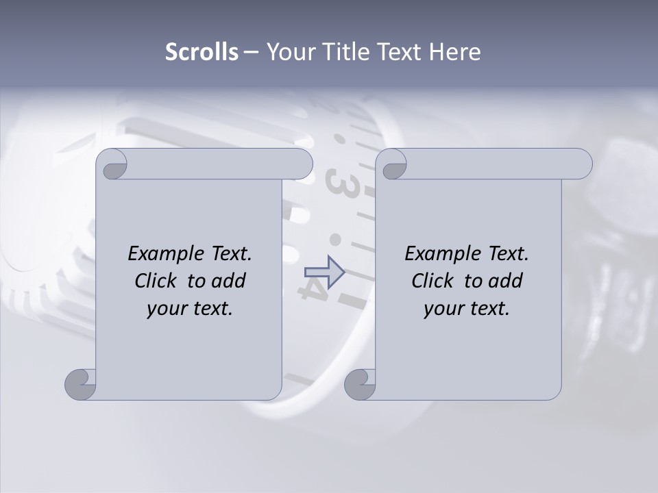 Care Grandmother Close Up PowerPoint Template