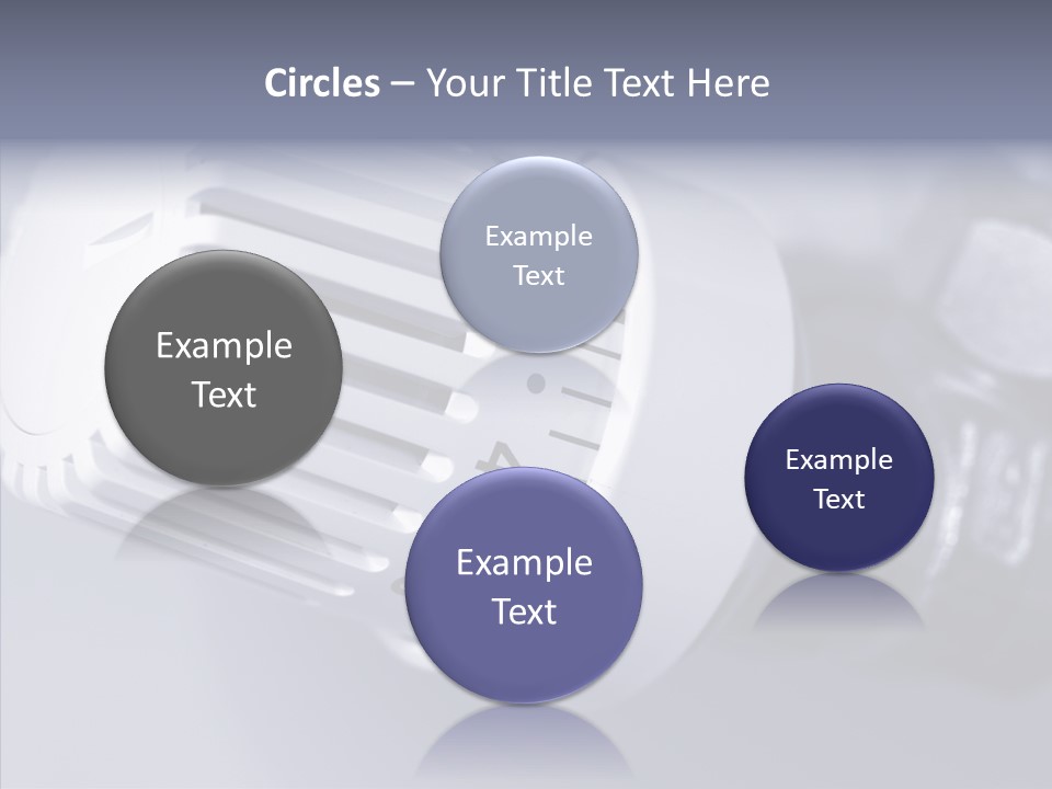 Care Grandmother Close Up PowerPoint Template