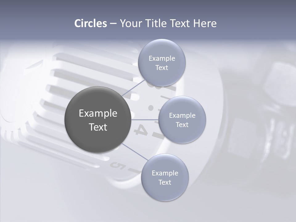 Care Grandmother Close Up PowerPoint Template