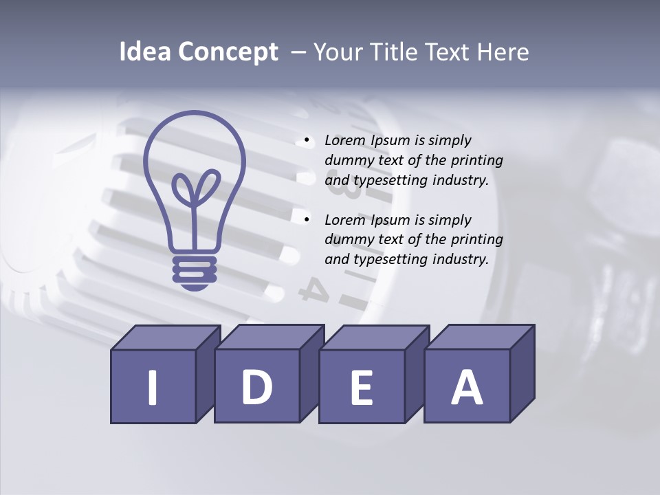 Care Grandmother Close Up PowerPoint Template