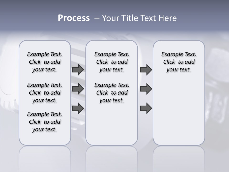 Care Grandmother Close Up PowerPoint Template