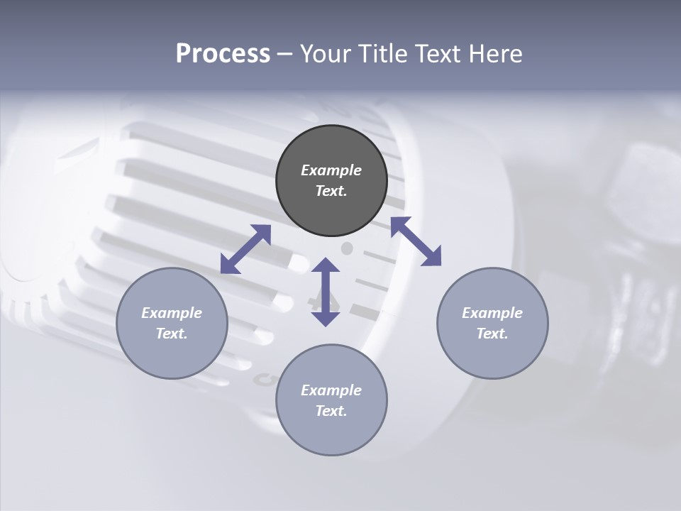 Care Grandmother Close Up PowerPoint Template