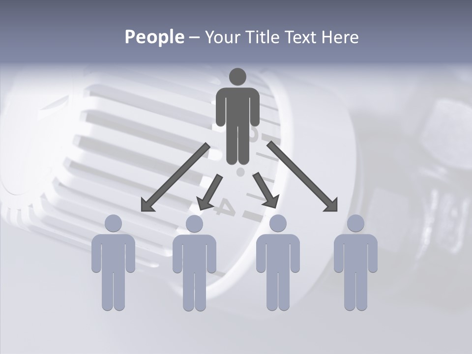 Care Grandmother Close Up PowerPoint Template