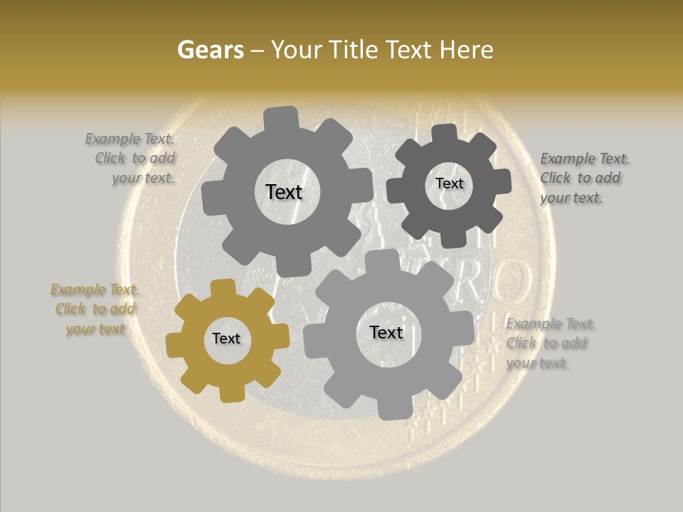 Closeup Human Background PowerPoint Template