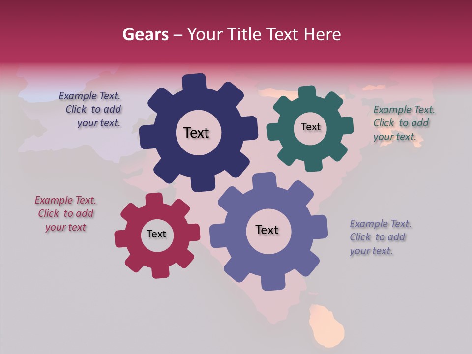 Grandmother Finger Sharing PowerPoint Template