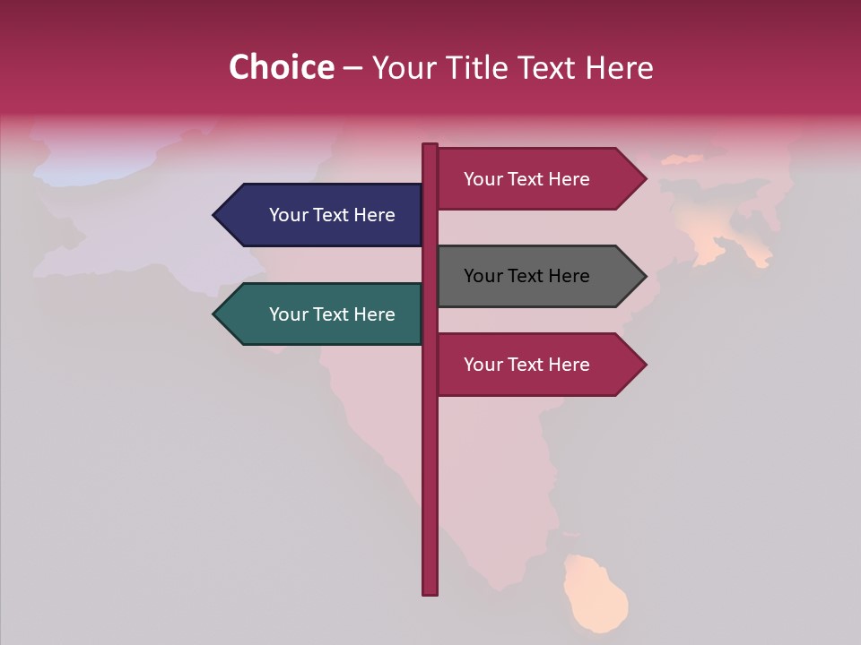 Grandmother Finger Sharing PowerPoint Template