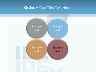 Togetherness White Senior PowerPoint Template