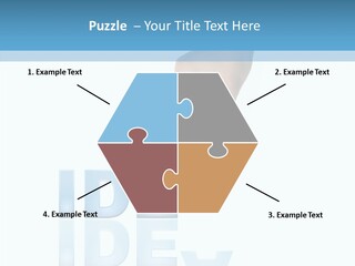 Togetherness White Senior PowerPoint Template