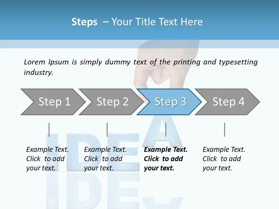 Togetherness White Senior PowerPoint Template