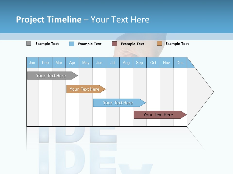 Togetherness White Senior PowerPoint Template