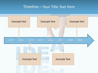 Togetherness White Senior PowerPoint Template