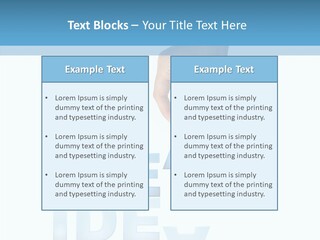 Togetherness White Senior PowerPoint Template