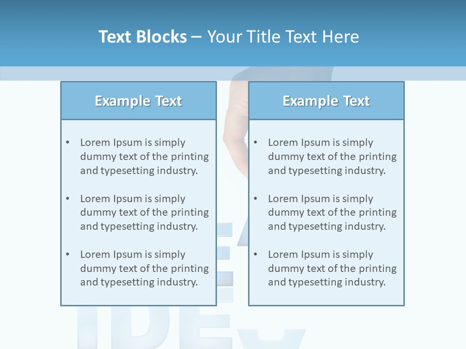 Togetherness White Senior PowerPoint Template