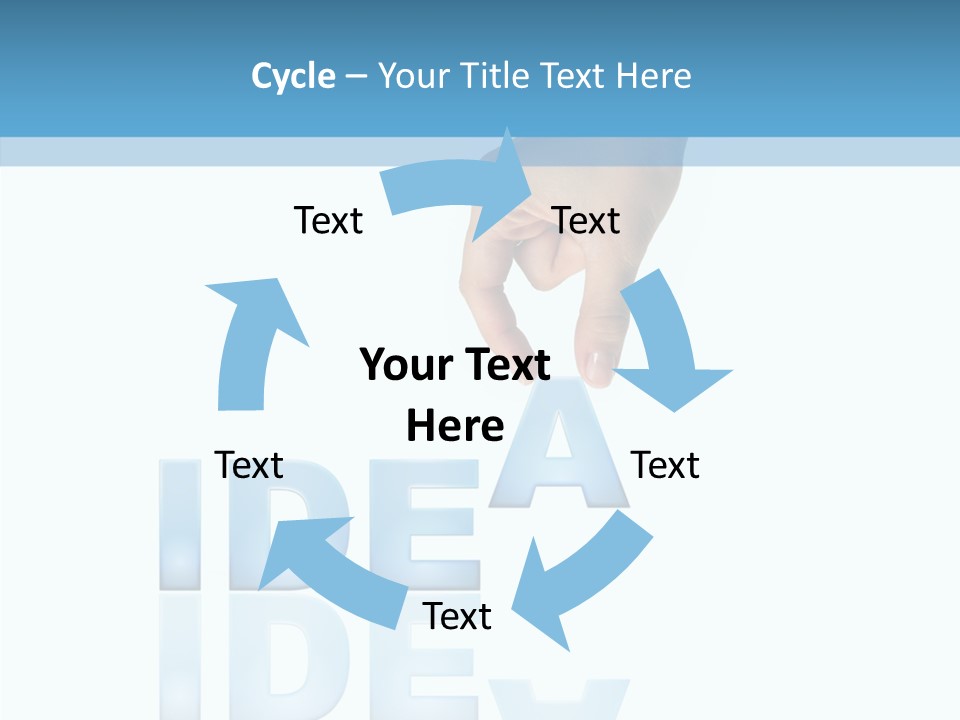 Togetherness White Senior PowerPoint Template