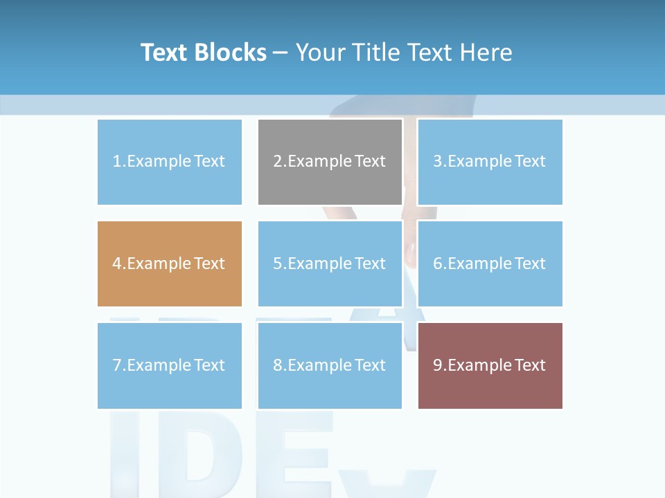 Togetherness White Senior PowerPoint Template