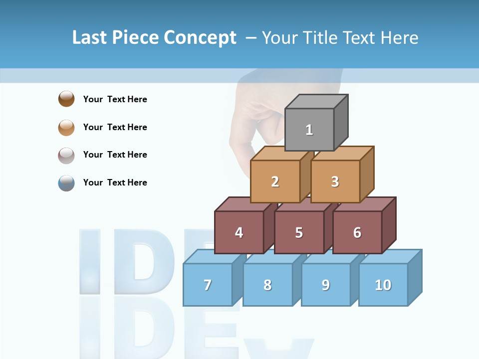 Togetherness White Senior PowerPoint Template