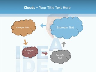 Togetherness White Senior PowerPoint Template