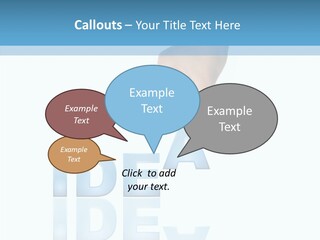 Togetherness White Senior PowerPoint Template